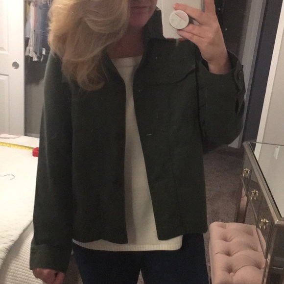 NWT: Olive Green Utility Jacket - Picture 7 of 8